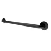 Americana 30" Stainless Steel Decorative Grab Bar in Matte Black