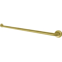 Americana 36" Stainless Steel Decorative Grab Bar in Brushed Brass