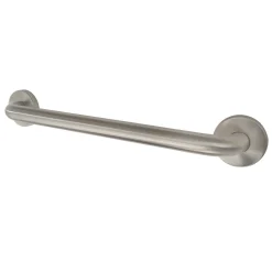 Americana 18" Stainless Steel Decorative Grab Bar in Brushed Nickel