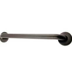 Americana 18" Stainless Steel Decorative Grab Bar in Oil Rubbed Bronze