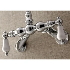 Aqua Vintage AE85TX-P Adjustable Center Wall Mount Tub Faucet