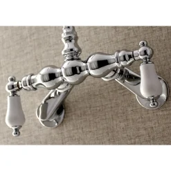 Aqua Vintage AE83TX-P Adjustable Center Wall Mount Tub Faucet