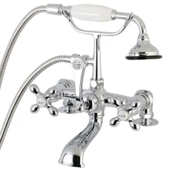 Aqua Vintage AE209TX-P7-Inch Tub Faucet with Hand Shower