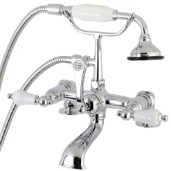 Aqua Vintage AE205TX-P 7-Inch Tub Faucet with Hand Shower