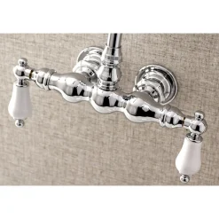 Aqua Vintage AE5TX-P Vintage 3-3/8-Inch Wall Mount Tub Faucet
