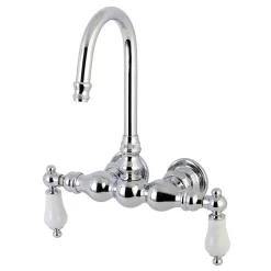 Aqua Vintage AE5TX-P Vintage 3-3/8-Inch Wall Mount Tub Faucet
