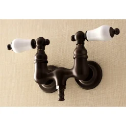 Aqua Vintage AE33TX-P Vintage 3-3/8-Inch Wall Mount Tub Faucet