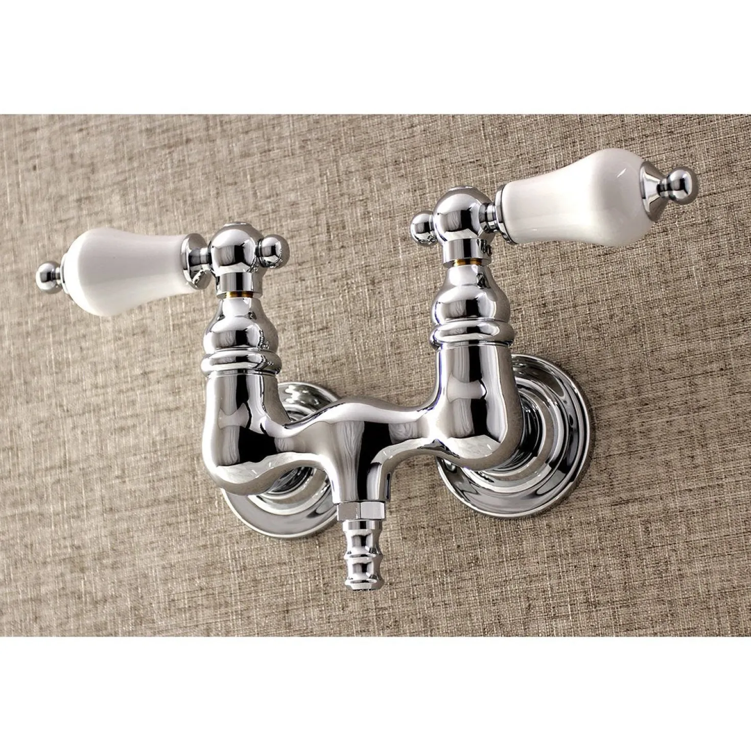 Aqua Vintage AE33TX-P Vintage 3-3/8-Inch Wall Mount Tub Faucet