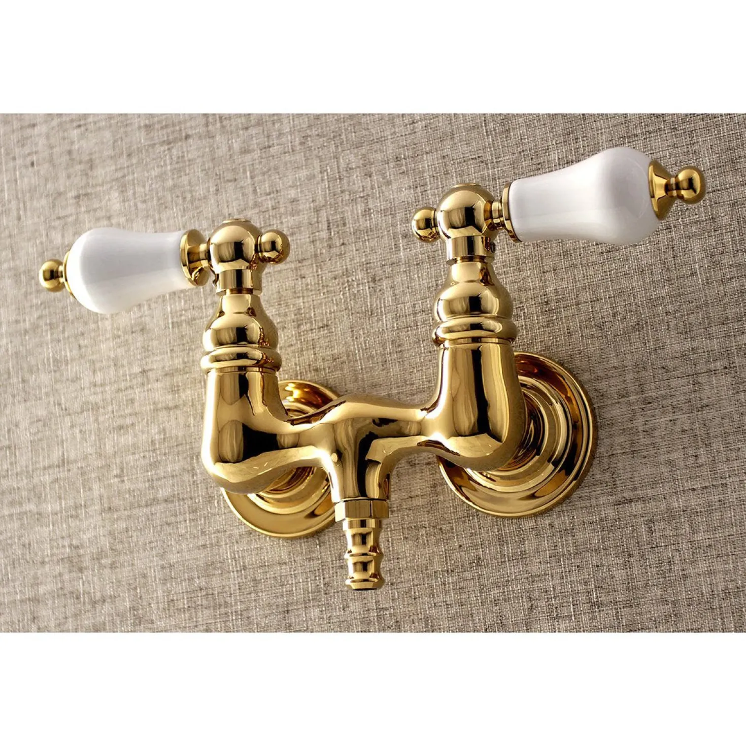Aqua Vintage AE33TX-P Vintage 3-3/8-Inch Wall Mount Tub Faucet