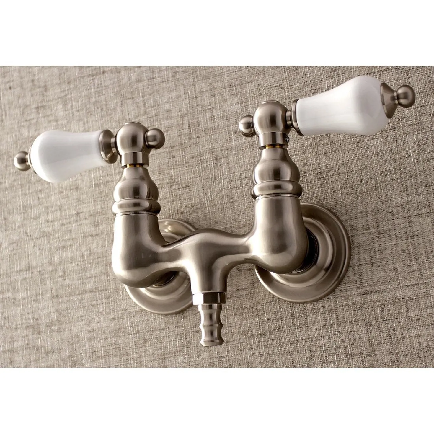 Aqua Vintage AE33TX-P Vintage 3-3/8-Inch Wall Mount Tub Faucet