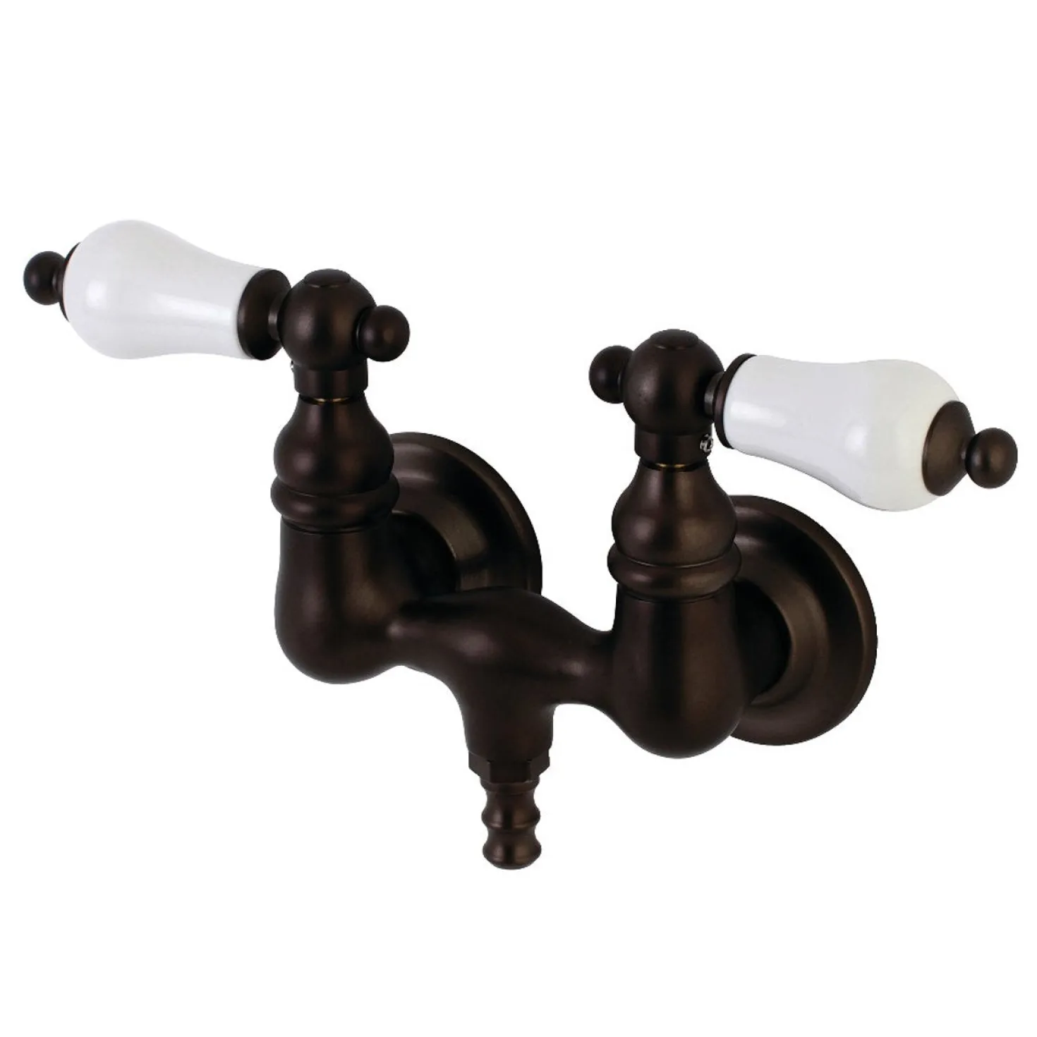 Aqua Vintage AE35TX-P Vintage 3-3/8-Inch Wall Mount Tub Faucet