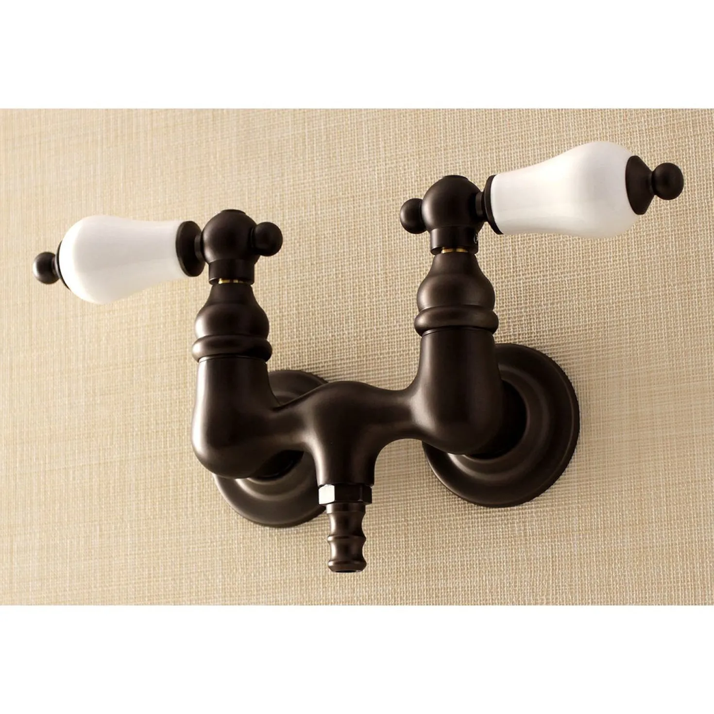 Aqua Vintage AE35TX-P Vintage 3-3/8-Inch Wall Mount Tub Faucet
