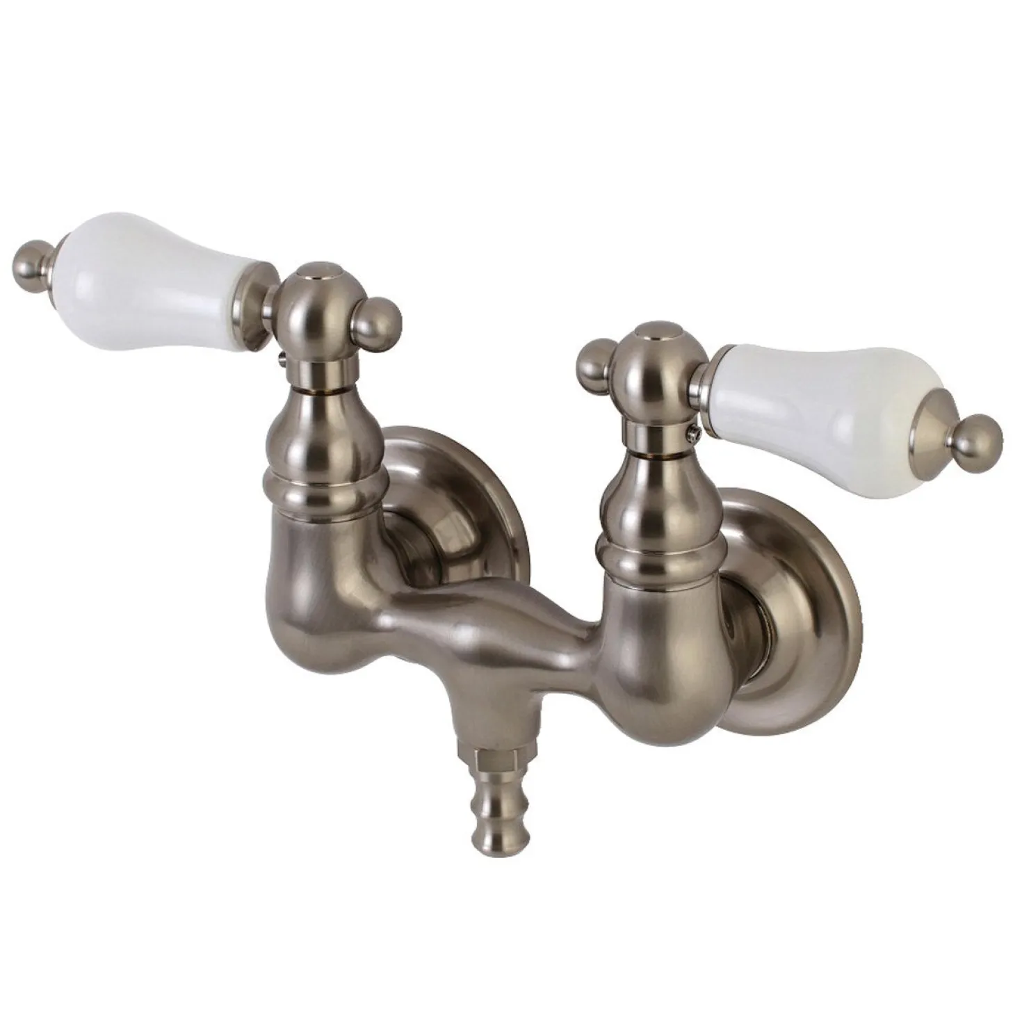 Aqua Vintage AE35TX-P Vintage 3-3/8-Inch Wall Mount Tub Faucet