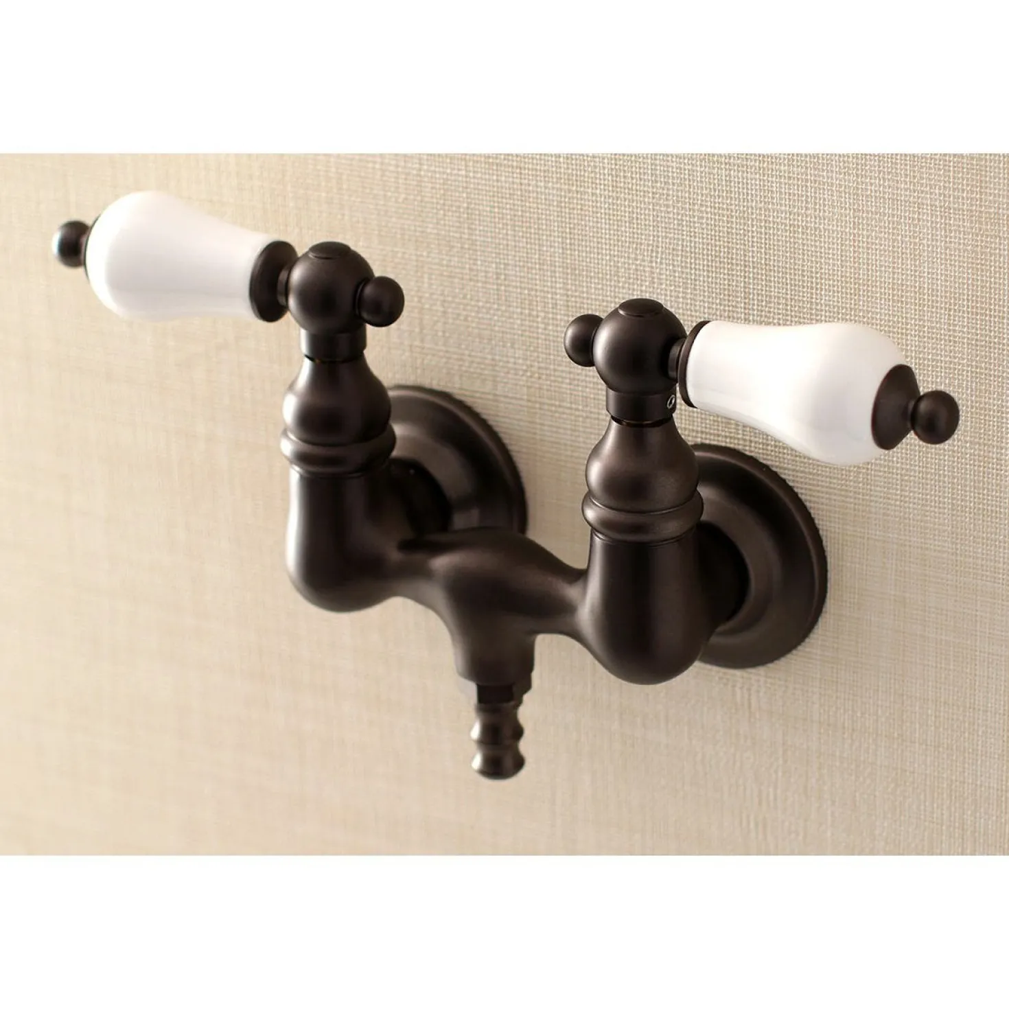 Aqua Vintage AE35TX-P Vintage 3-3/8-Inch Wall Mount Tub Faucet