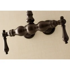 Aqua Vintage AE1TX-P Vintage 3-3/8-Inch Wall Mount Tub Faucet