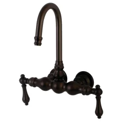 Aqua Vintage AE1TX-P Vintage 3-3/8-Inch Wall Mount Tub Faucet