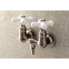 Aqua Vintage AE39TX-P Vintage 3-3/8-Inch Wall Mount Tub Faucet