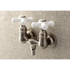 Aqua Vintage AE39TX-P Vintage 3-3/8-Inch Wall Mount Tub Faucet