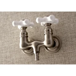 Aqua Vintage AE39TX-P Vintage 3-3/8-Inch Wall Mount Tub Faucet
