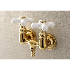 Aqua Vintage AE39TX-P Vintage 3-3/8-Inch Wall Mount Tub Faucet