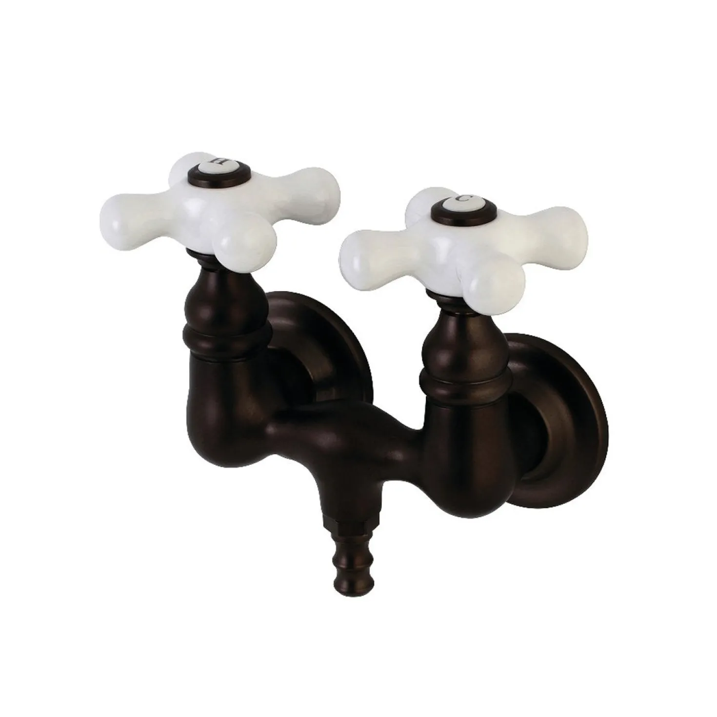 Aqua Vintage AE39TX-P Vintage 3-3/8-Inch Wall Mount Tub Faucet