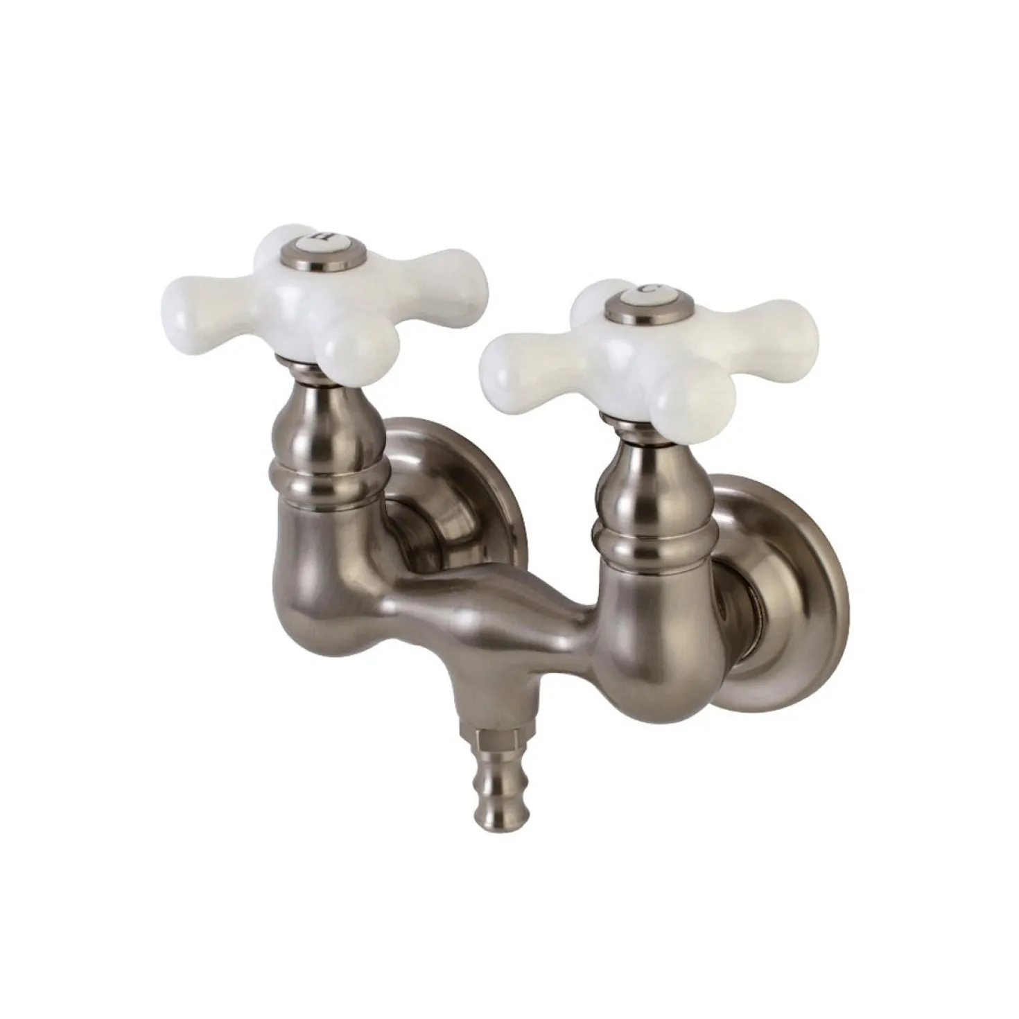Aqua Vintage AE39TX-P Vintage 3-3/8-Inch Wall Mount Tub Faucet