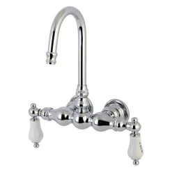 Aqua Vintage AE3TX-P Vintage 3-3/8-Inch Wall Mount Tub Faucet