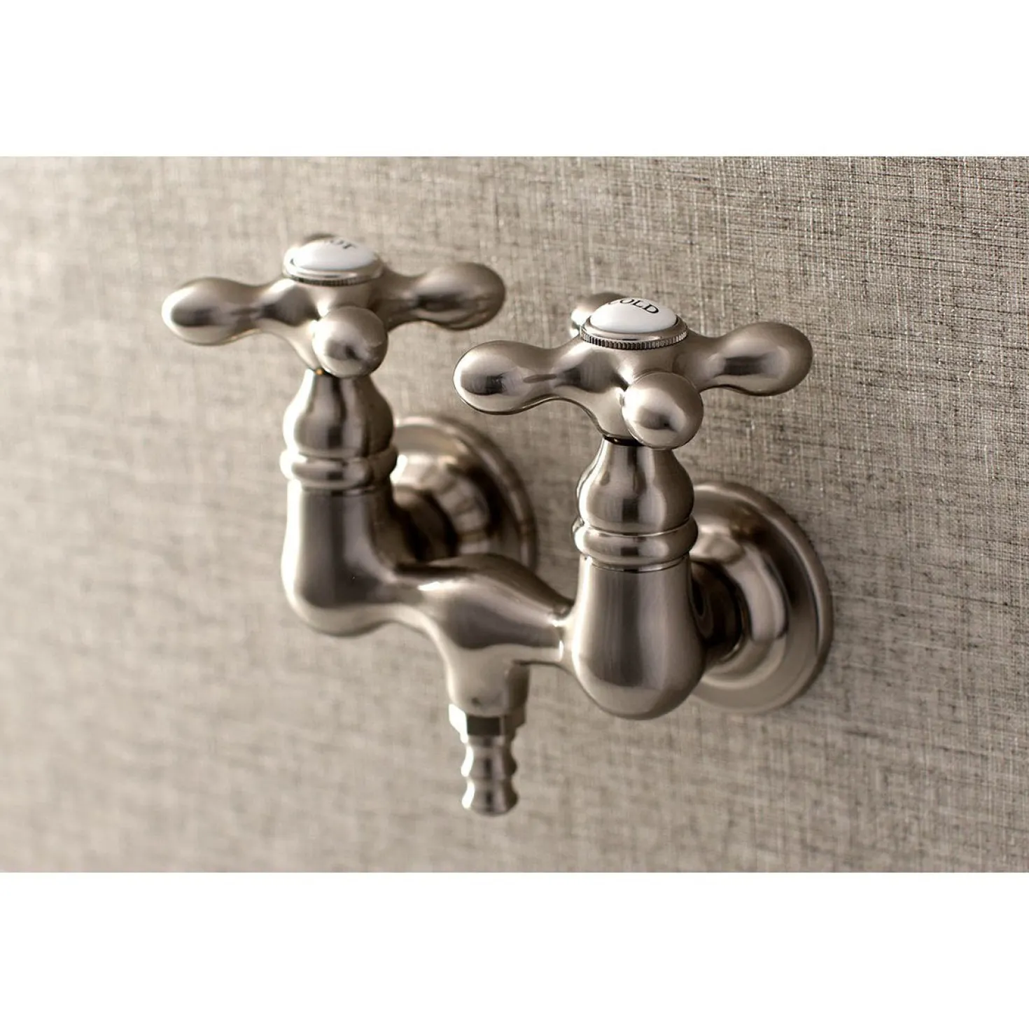 Aqua Vintage AE37TX-P Vintage 3-3/8-Inch Wall Mount Tub Faucet