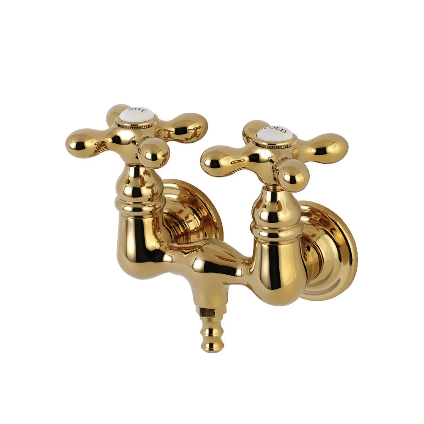 Aqua Vintage AE37TX-P Vintage 3-3/8-Inch Wall Mount Tub Faucet