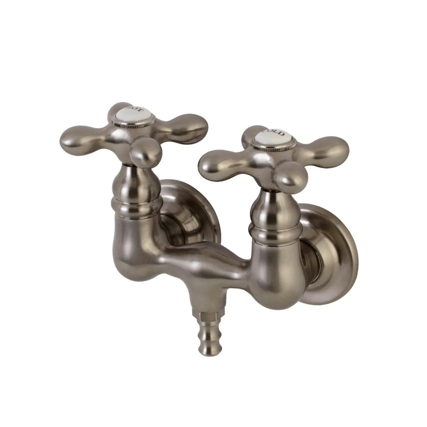Aqua Vintage AE37TX-P Vintage 3-3/8-Inch Wall Mount Tub Faucet