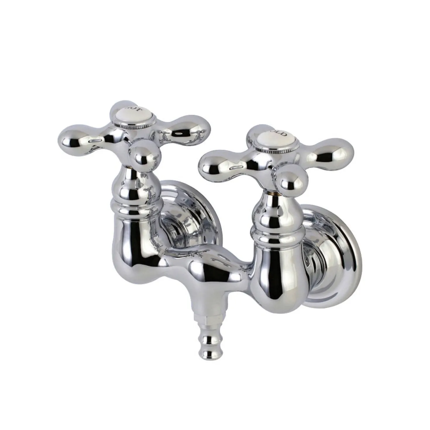 Aqua Vintage AE37TX-P Vintage 3-3/8-Inch Wall Mount Tub Faucet