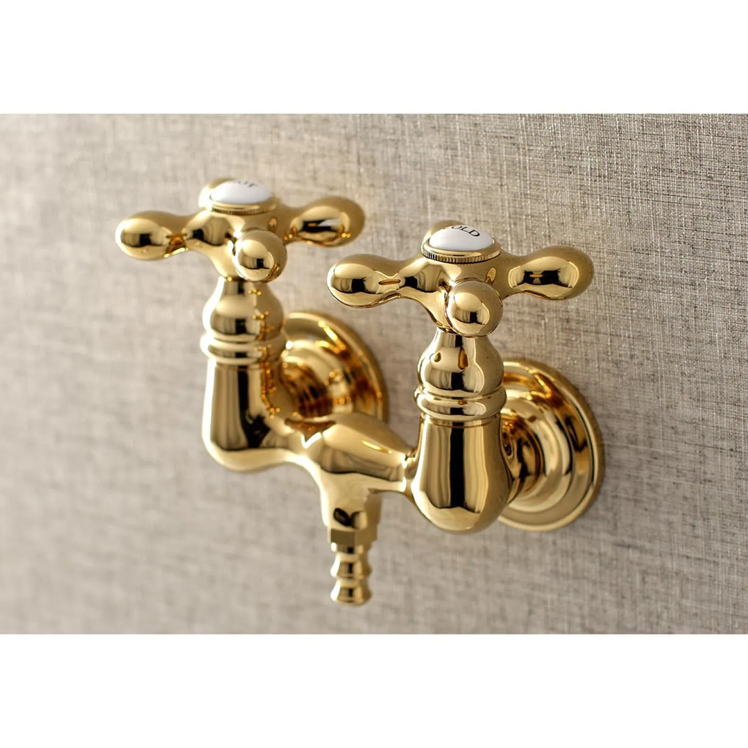 Aqua Vintage AE37TX-P Vintage 3-3/8-Inch Wall Mount Tub Faucet