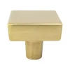 Berenson Brookridge Knob in Modern Brushed Gold - Square