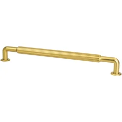 Berenson Cannelee Appliance Pull in Modern Brushed Gold