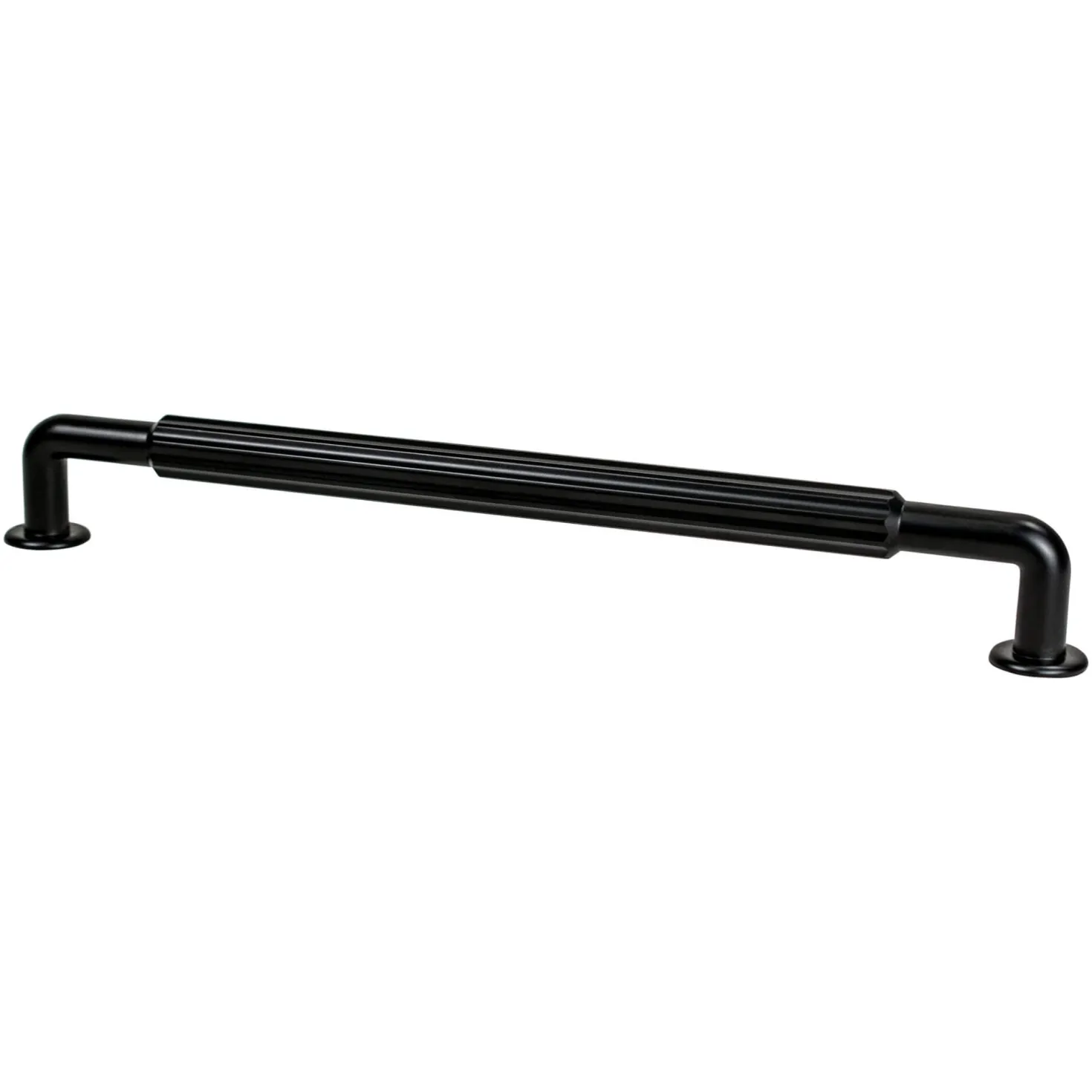 Berenson Cannelee Appliance Pull in Matte Black
