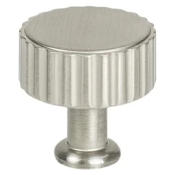 Berenson Cannelee Knob in Brushed Nickel