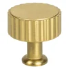 Berenson Cannelee Knob in Modern Brushed Gold