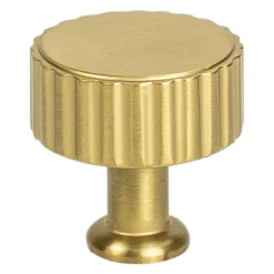 Berenson Cannelee Knob in Modern Brushed Gold