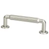 Berenson Cannelee Pull in Brushed Nickel