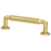 Berenson Cannelee Pull in Modern Brushed Gold