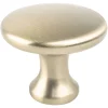 Berenson Contemporary Advantage Five Knob in Champagne - Round