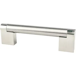 Berenson Contemporary Advantage Three Pull in Brushed Nickel