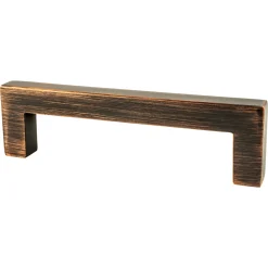 Berenson Contemporary Advantage One Pull in Verona Bronze - Square