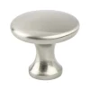 Berenson Contemporary Advantage Five Knob in Brushed Nickel - Round