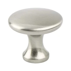 Berenson Contemporary Advantage Five Knob in Brushed Nickel - Round