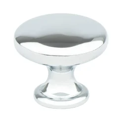 Berenson Contemporary Advantage Four Knob in Polished Chrome - Round
