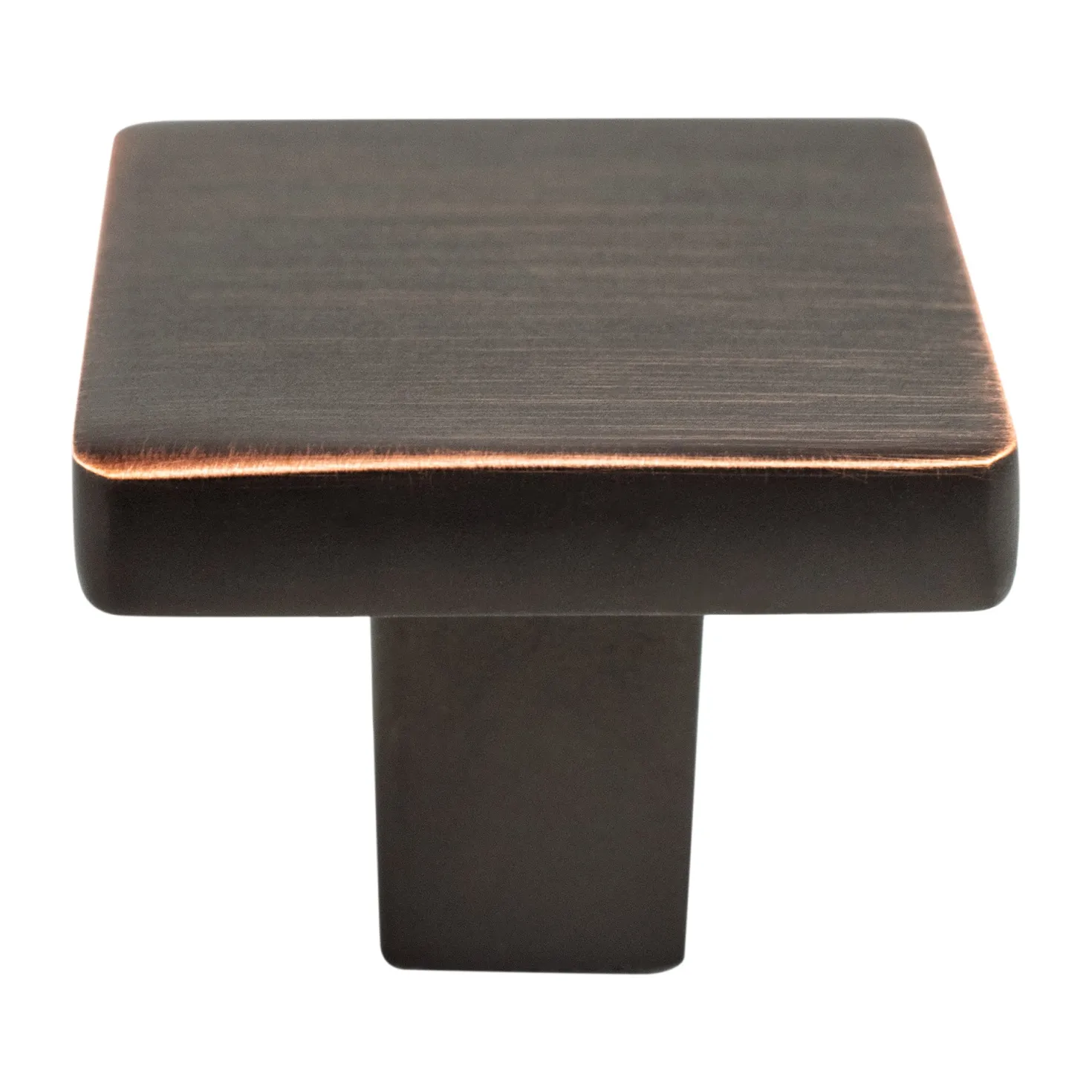 Berenson Contemporary Advantage One Knob in Verona Bronze - Square