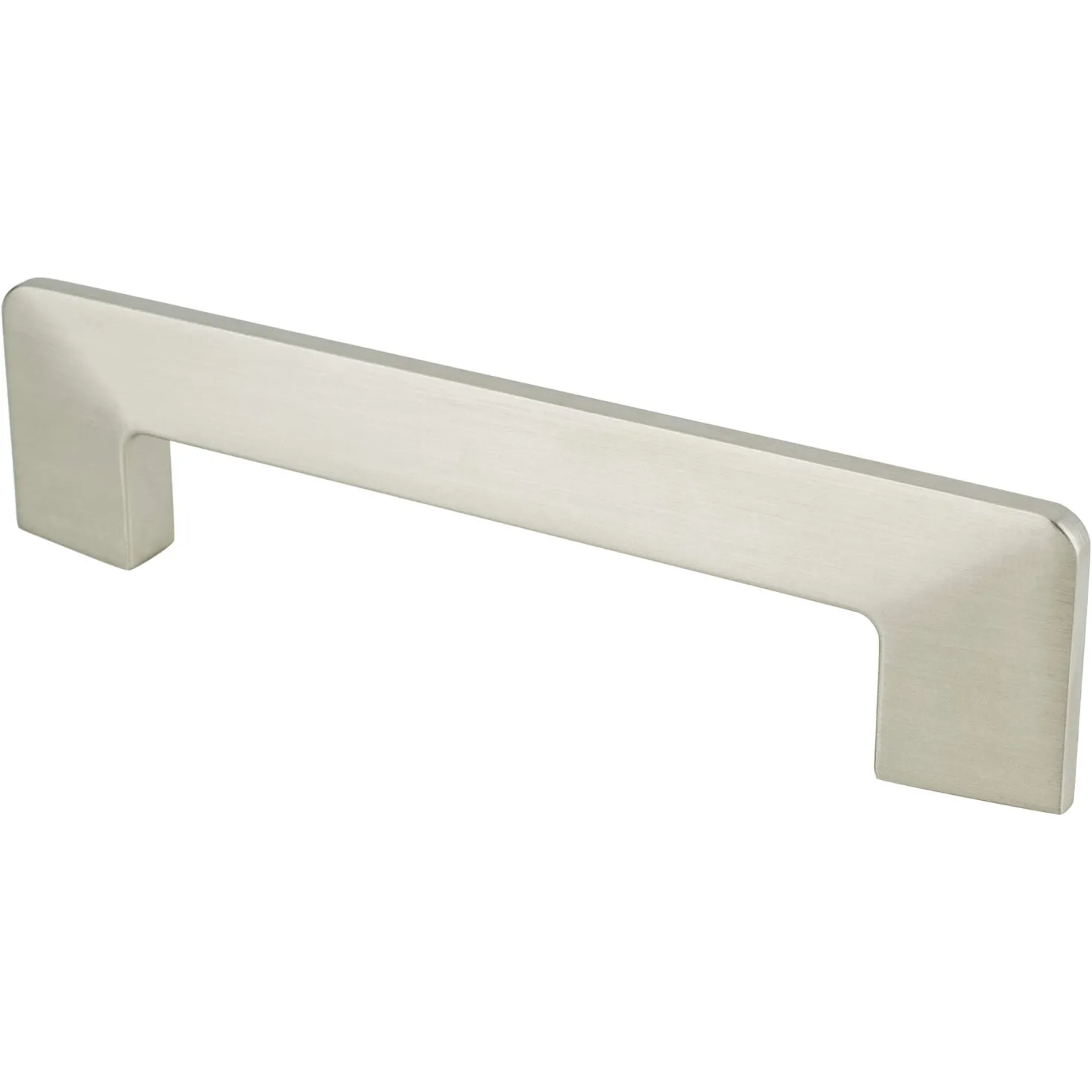 Berenson Edge Pull in Brushed Nickel
