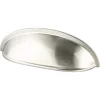 Berenson Folklore Cup Pull in Brushed Nickel