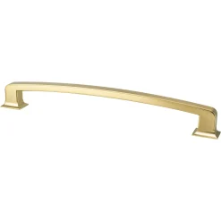 Berenson Hearthstone Appliance Pull in Modern Brushed Gold